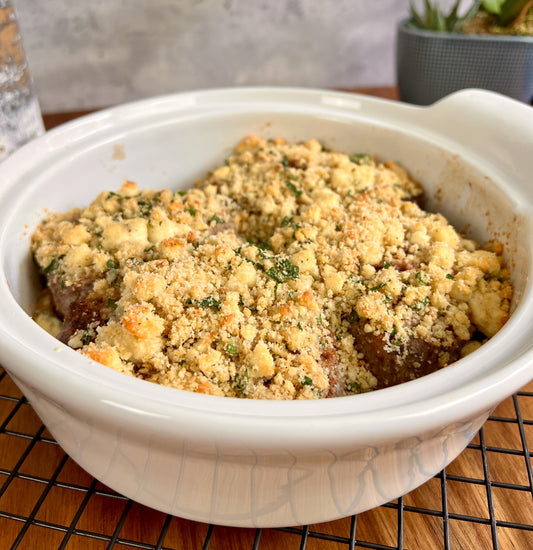 Blue Cheese Crusted Filet Mignon