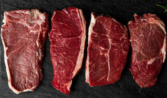 Four steaks