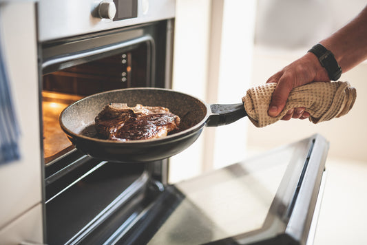 Steak in the oven