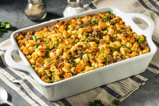 Cajun cornbread stuffing