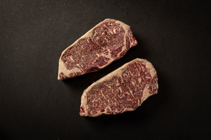 120 Dry Aged Prime New York Strip Steaks