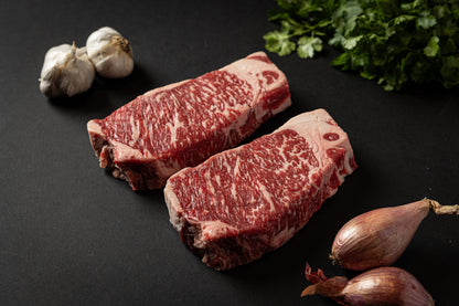 Prime Aged New York Strip Steaks